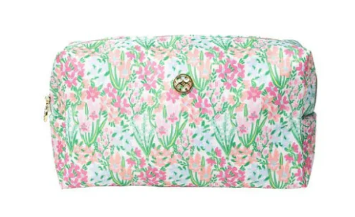 Mary Square Happy Blooms Travel Bags