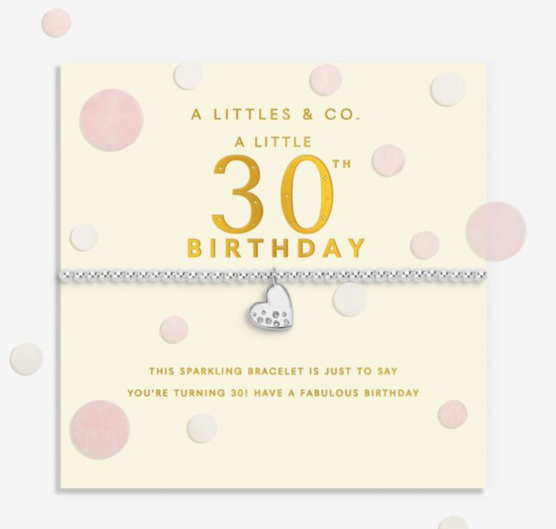 Confetti A Little '30th Birthday' Bracelet