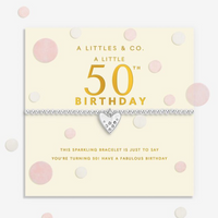 Confetti A Little '50th Birthday' Bracelet