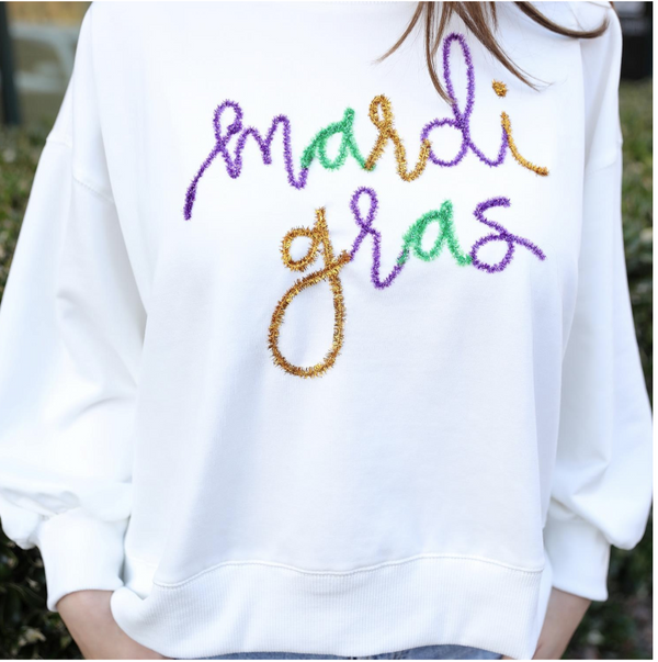 Millie Mardi Gras Sweatshirt