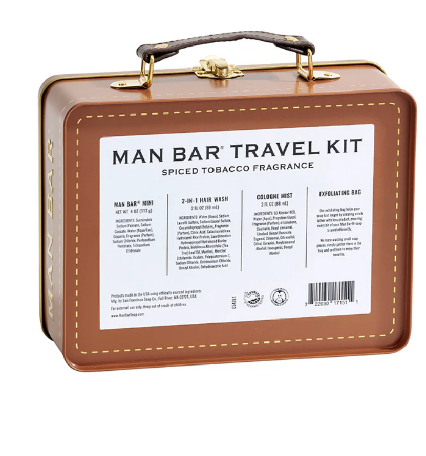 Man Bar Soap & Travel Kit