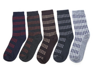 MAD MAN MEN'S SOCKS 5 BOXED PAIR