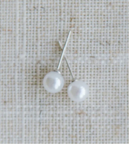 Hogan Pearl Earrings