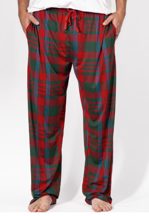 Telluride Plaid Long Sleeve Holiday Family Pajamas