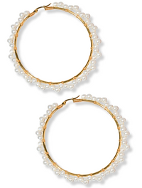 Milli B Teagan Hoop Earrings