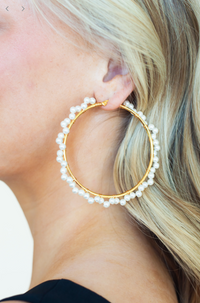Milli B Teagan Hoop Earrings