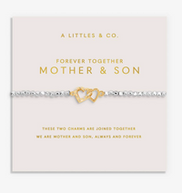 Mother's Day Forever Yours 'Forever Together Mother And Son' Bracelet