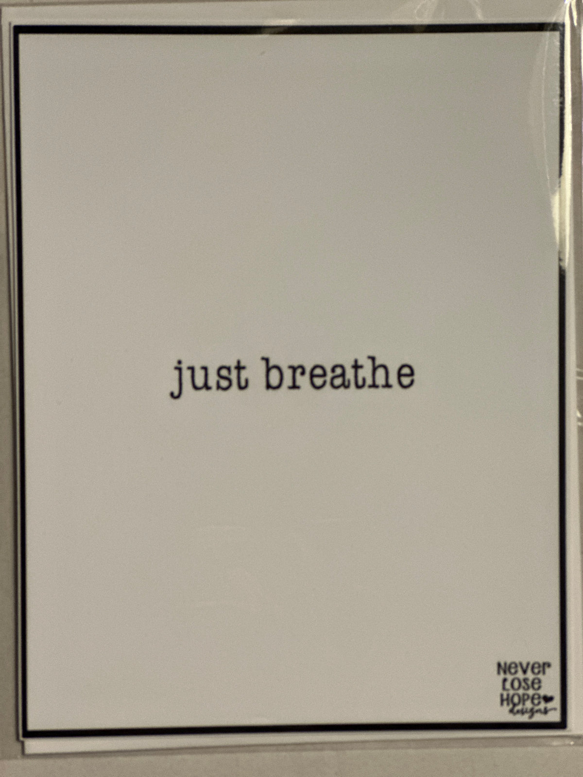Never Lose Hope Faith Based Greeting Cards