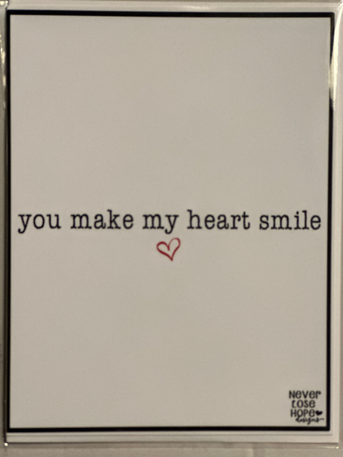 Never Lose Hope Faith Based Greeting Cards