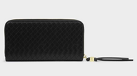 Nova Hand Woven Large Wallet in Chocolate or Black