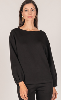 P. CILL Butter Modal Dropped Shoulder Top