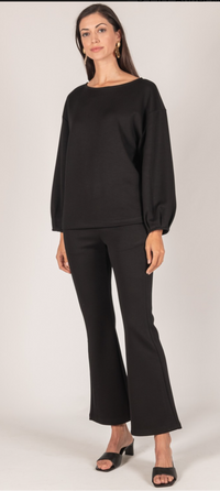 P. CILL Butter Modal Dropped Shoulder Top