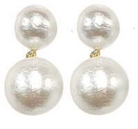 Brianna Cannon Pearl Double Drop Earrings