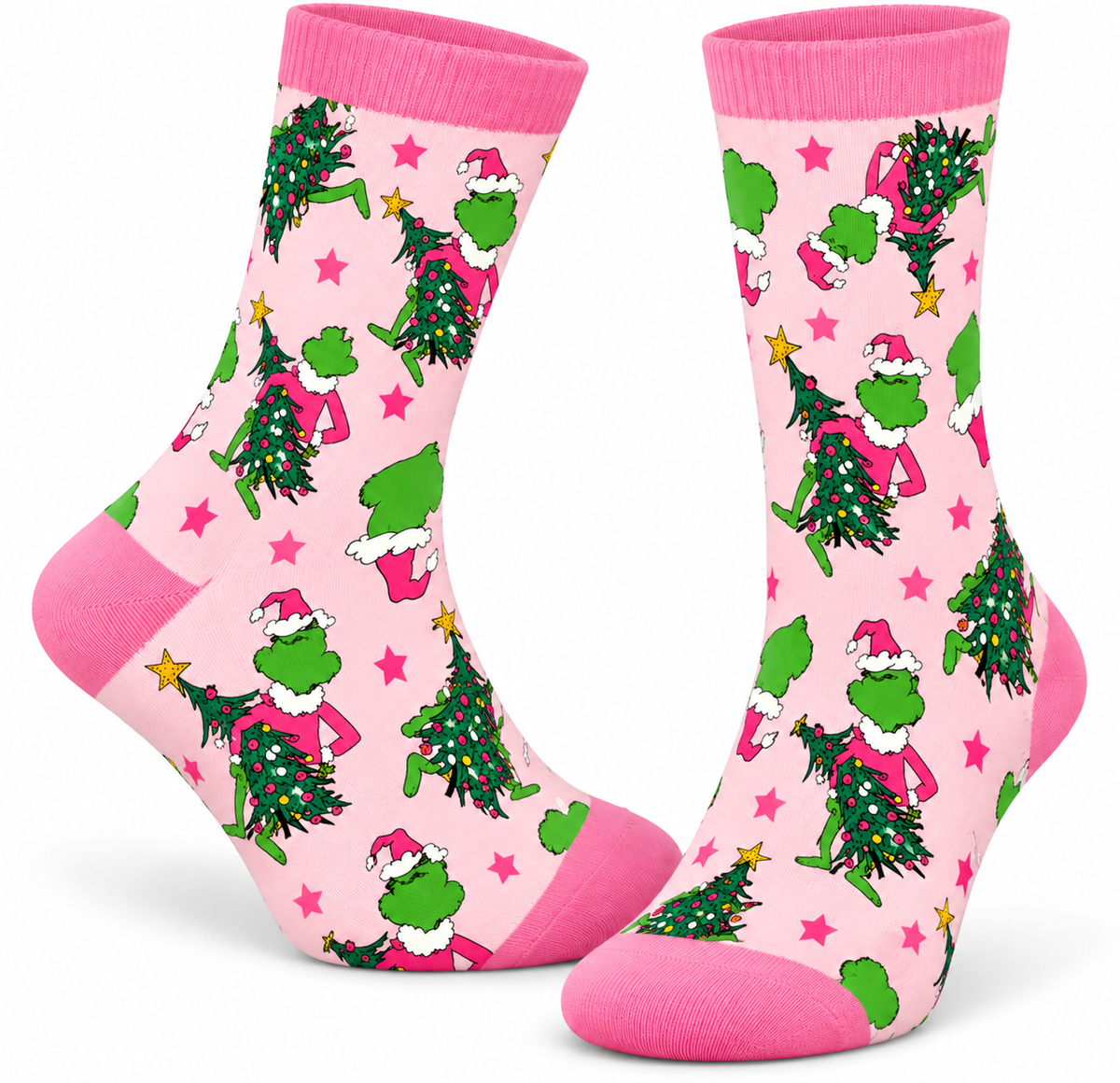 Jane Marie Pink Merry Mischief Christmas 30 oz Tumbler with Handle,  Sweatshirt, or Socks