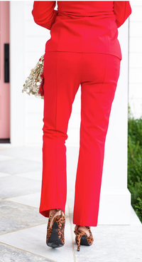 Avery Red Pointe Pants