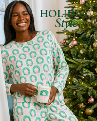 Annie Pants Set | Rosy Wreaths