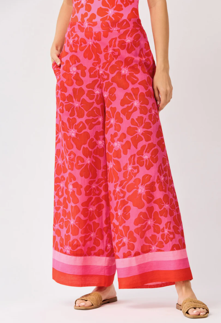 Ashley One Piece Swimsuit or Matching Pants | Garden Samba Pink