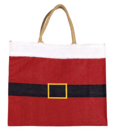 Holiday Noel or Santa  Reusable Totes & Gift Bags