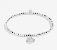 Confetti A Little 'Thank You' Bracelet In Silver Plating