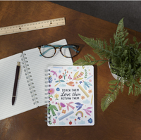 Floral Spiral Notebook