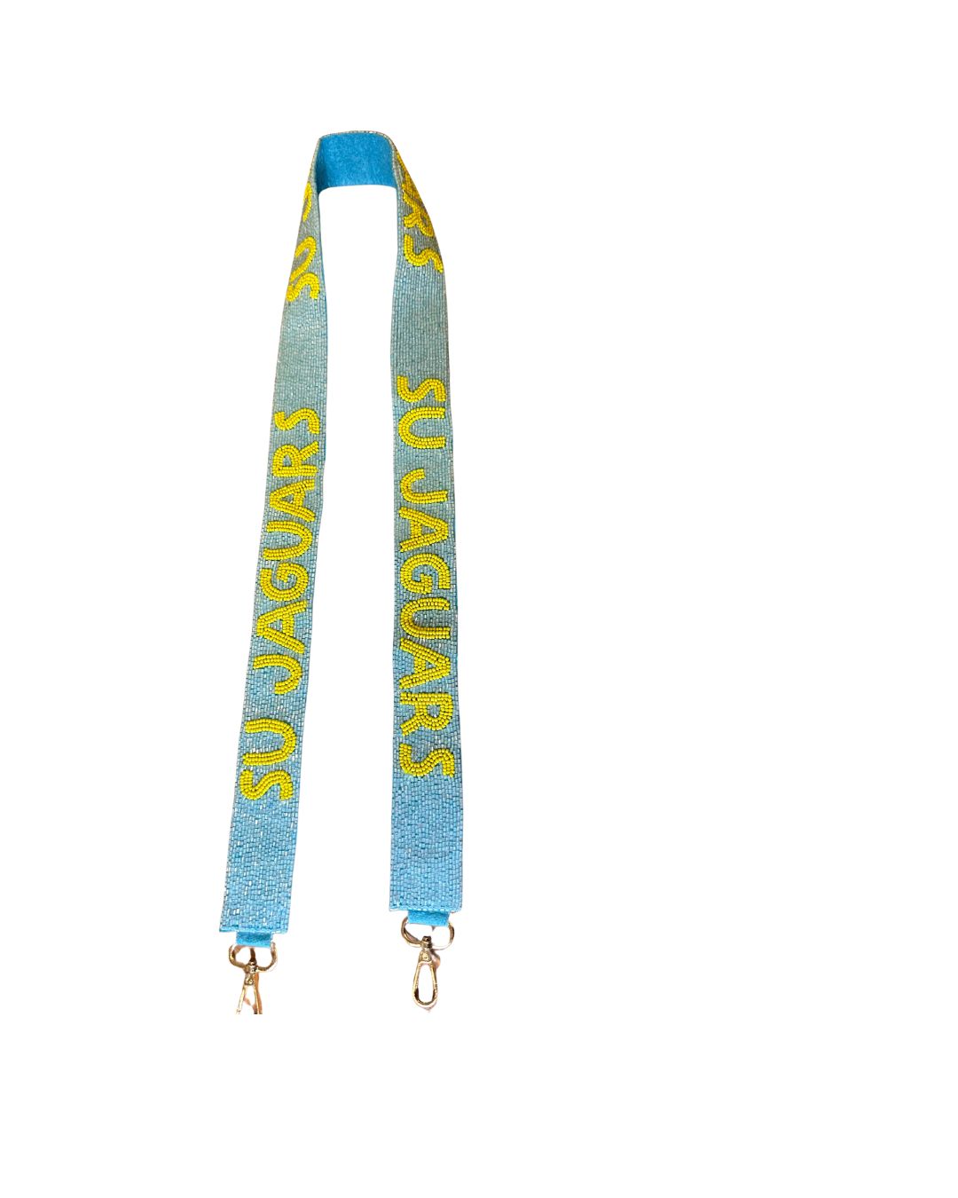 Southern Jaguars Beaded Bag / Purse Strap