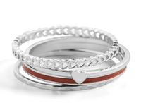 Ciao! Interchangeable Ring Stacks