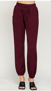 WFH Work From Home Textured Athleisure- FALL