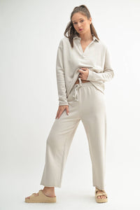 Malibu Wide-Leg Fleece Pants: SHADOW / S:M:L (2:2:2)