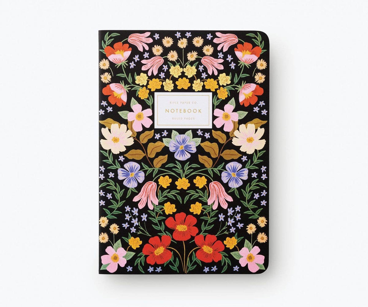 Rifle Paper Assorted Set of 3 Bramble Notebooks