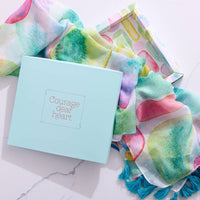 Scarf Smooth Sea Glass