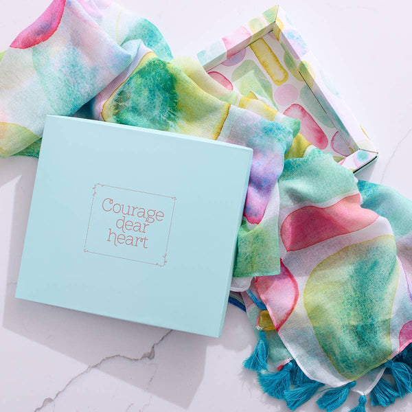 Scarf Smooth Sea Glass