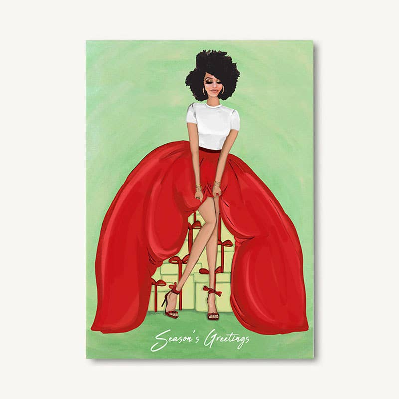 Holiday Surprise Greeting Card