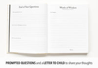 Dear Daughter Childhood Keepsake Book | Mother's Day Gift: Pink