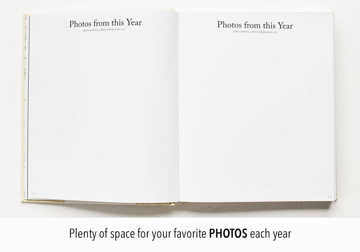 Dear Son Childhood Keepsake Book | Gift for Mom or Spouse: Blue