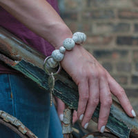 Linen Wrist  JILZARAH Keychain