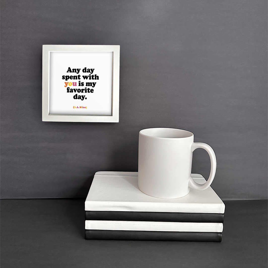 Black Frame for Qoutable Greeting Cards
