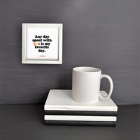 Black Frame for Qoutable Greeting Cards