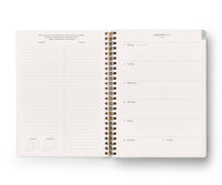 2024 Flores 12-Month Softcover Spiral Planner