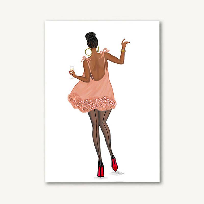 Happy Strut Greeting Card