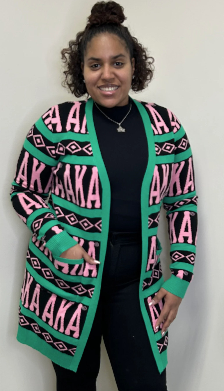 Alpha Kappa Alpha Cardigan (PREORDER)