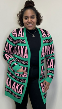 Alpha Kappa Alpha Cardigan
