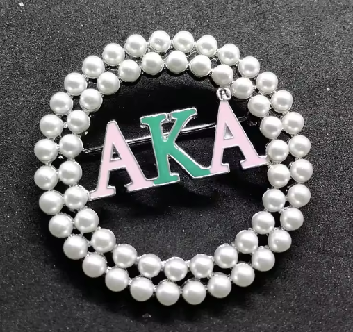 AKA Pearl Brooch