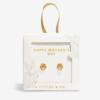 Mother's Day Earring Box 'Happy Mother's Day' Stud Earrings
