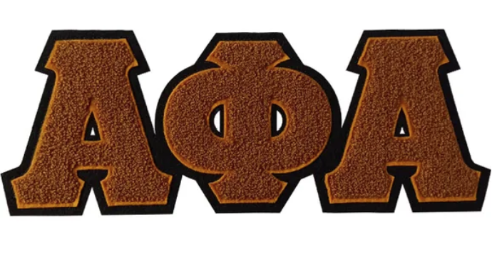 Divine 9 Sorority & Fraternity  Iron on Embroidered Patches: AKA, Delta Sigma Theta, Zeta Phi Beta, Alpha, Kappa, Sigma, Omega