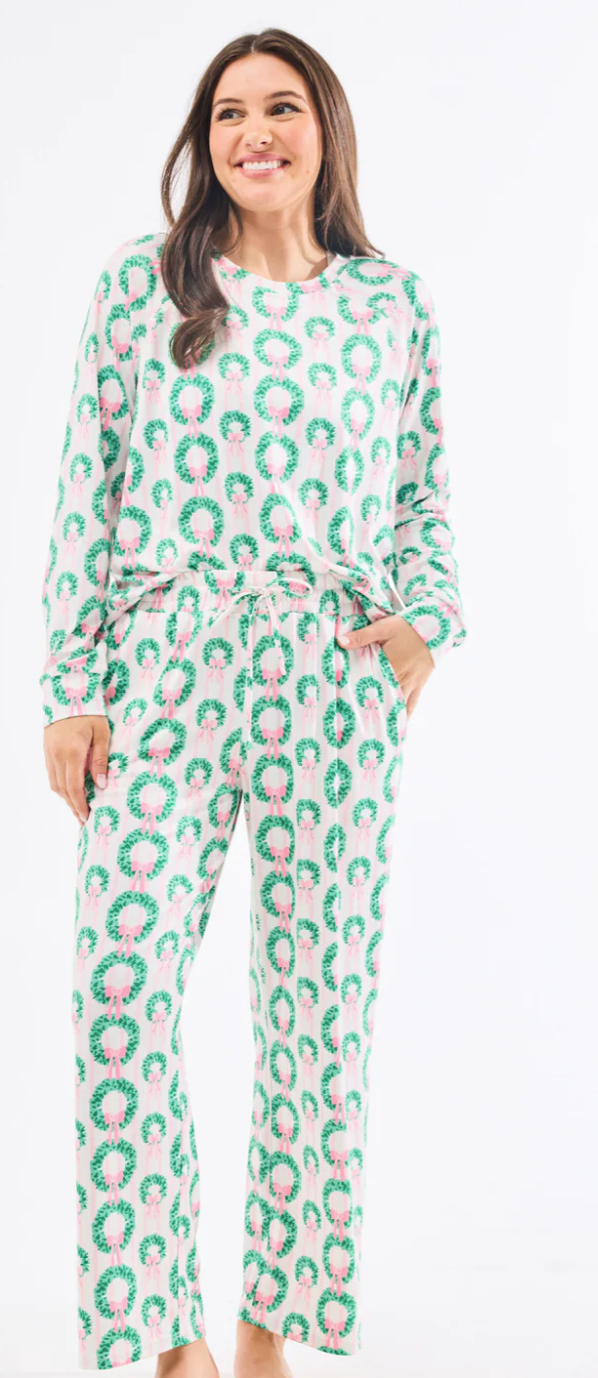Annie Pants Set | Rosy Wreaths