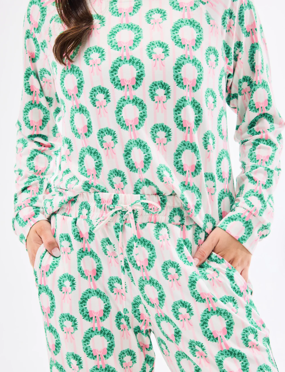 Annie Pants Set | Rosy Wreaths