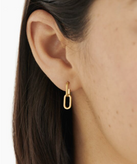 Arabella Waterproof Gold Hoop Earrings