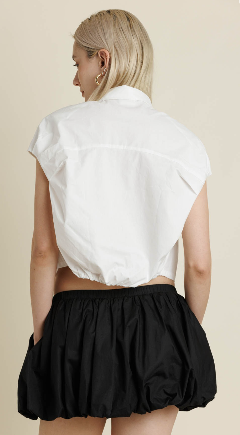 Reese Shirt with Floral Buttons