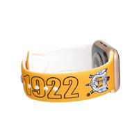 SGRHO Sorority Yellow Blue 1922 Watch Band Strap\