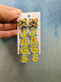 Southern Jags Beaded Earrings